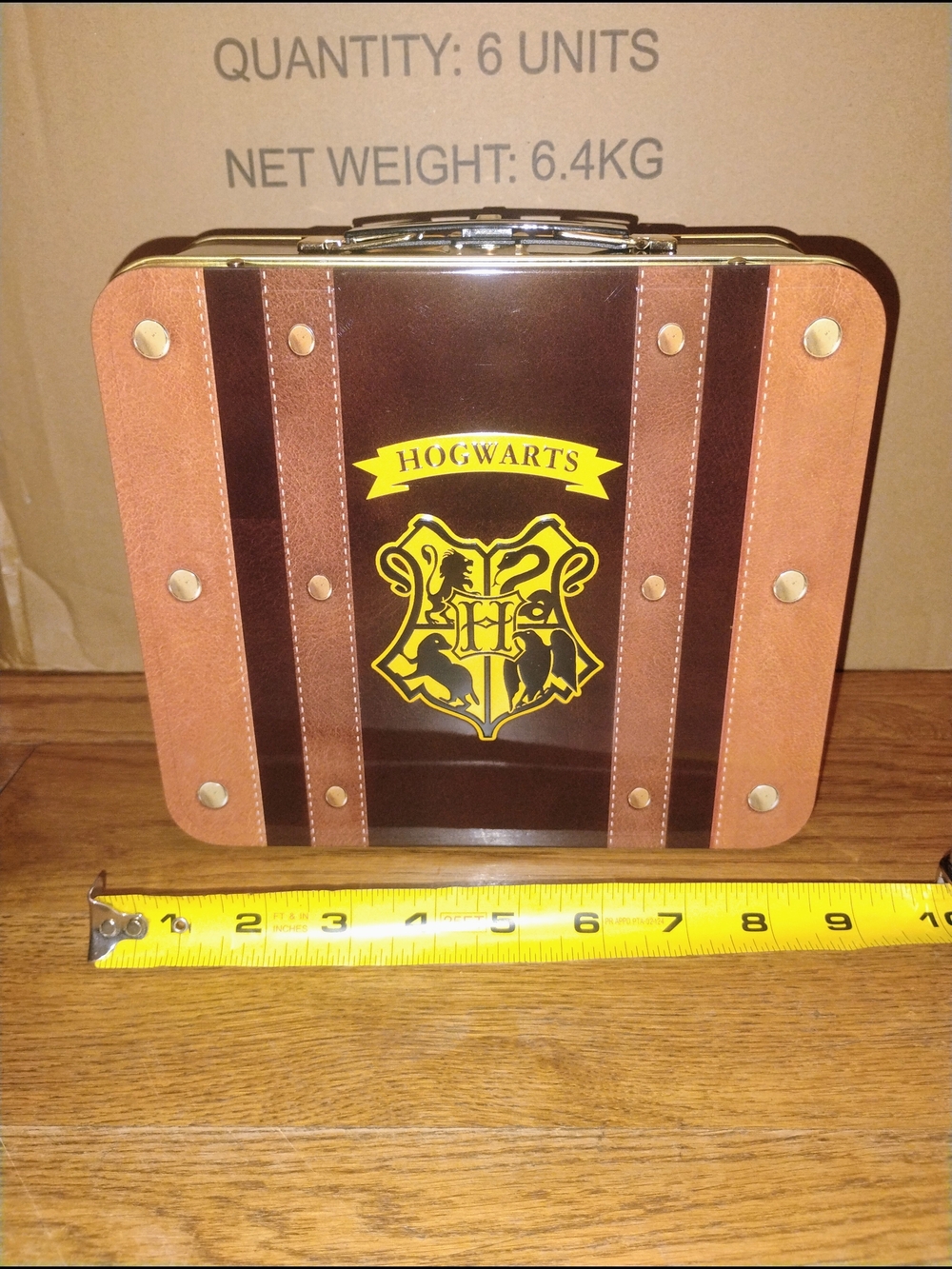 Harry Potter 25th Anniversary Hogwarts Trunk Popcorn Bucket AMC Theaters NEW